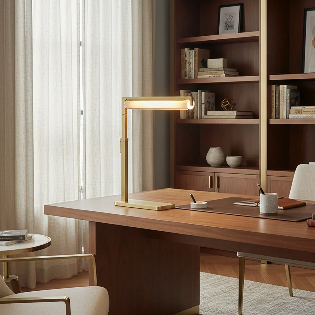 Audobos Glass Task Table Lamp | wildoxy