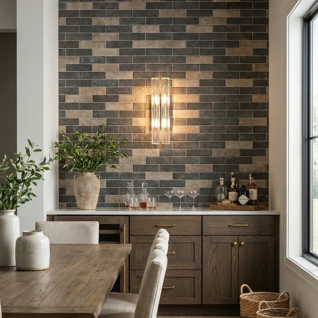 Audubonne Minimalist Crystal Column Sconce | wildoxy