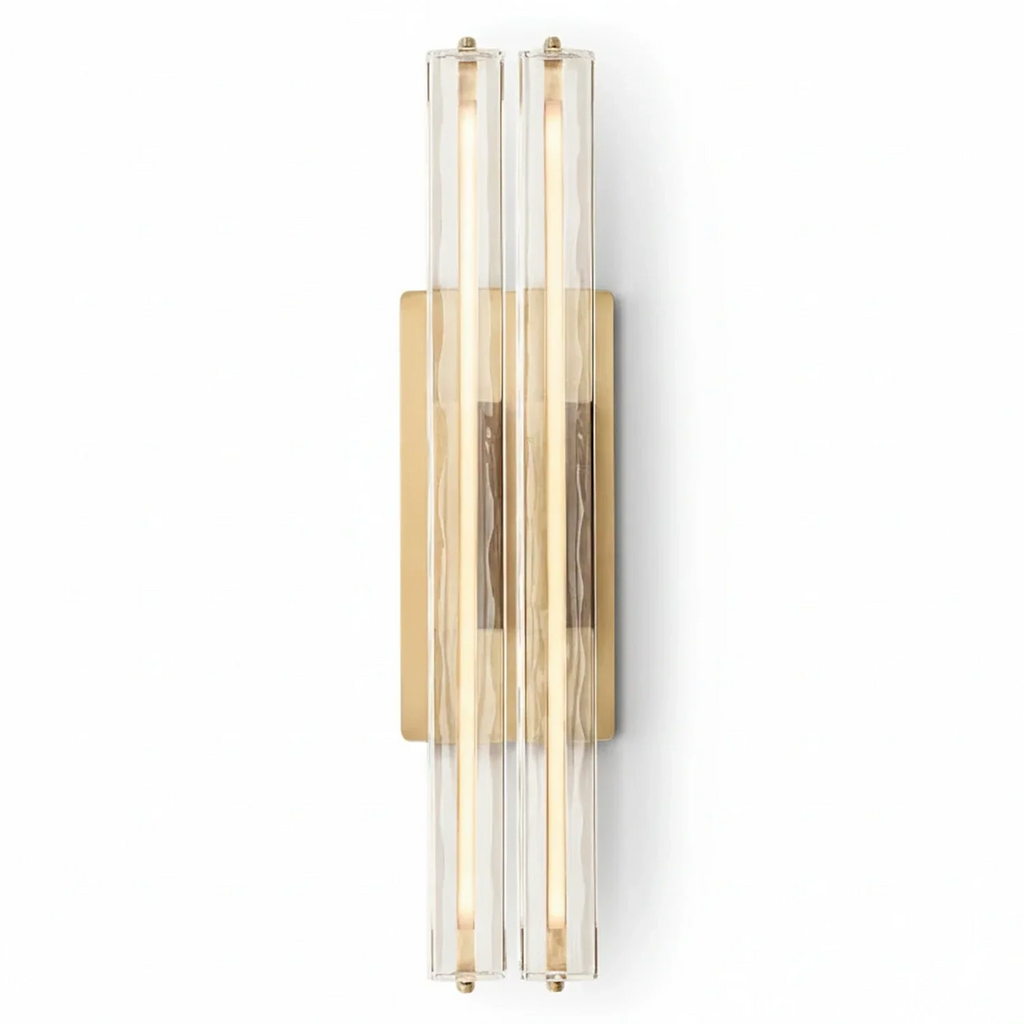 Audubonne Minimalist Crystal Column Sconce | wildoxy