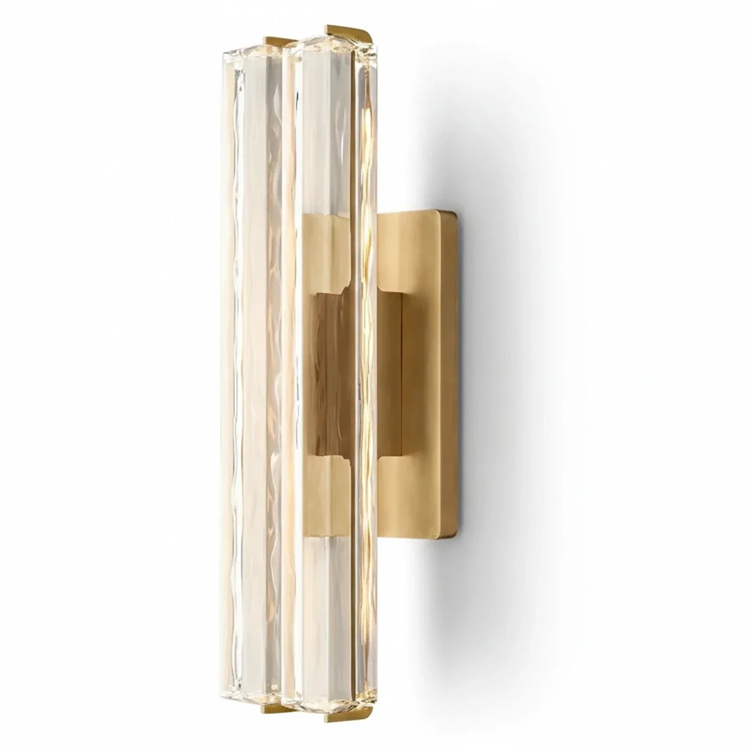 Audubonne Minimalist Crystal Column Sconce | wildoxy