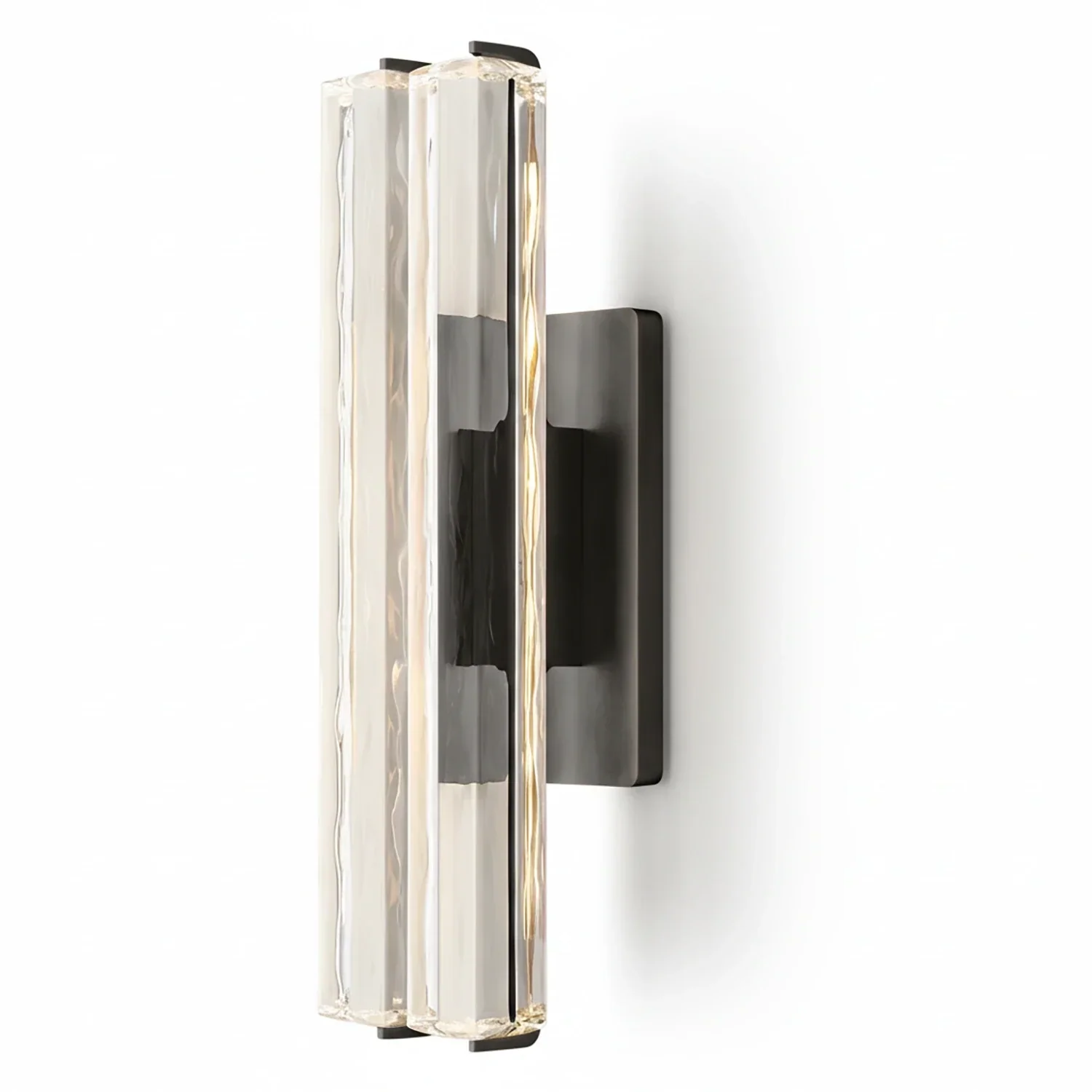 Audubonne Minimalist Crystal Column Sconce | wildoxy