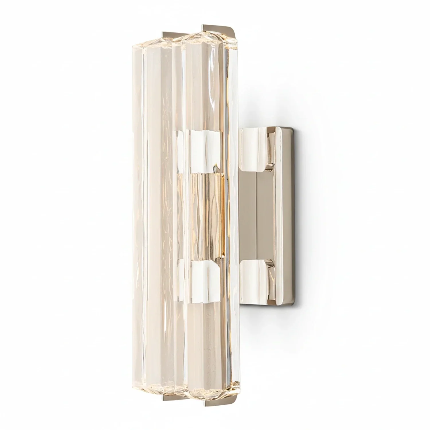 Audubonne Minimalist Crystal Column Sconce | wildoxy