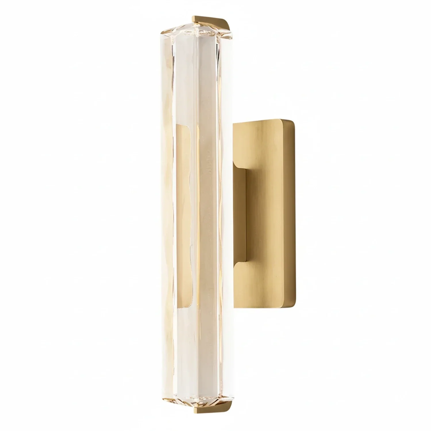 Audubonne Minimalist Crystal Column Sconce | wildoxy