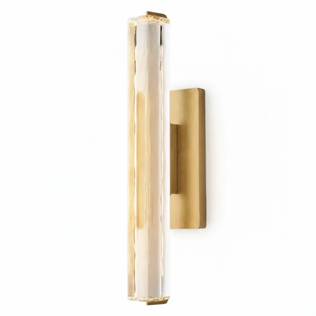 Audubonne Minimalist Crystal Column Sconce | wildoxy