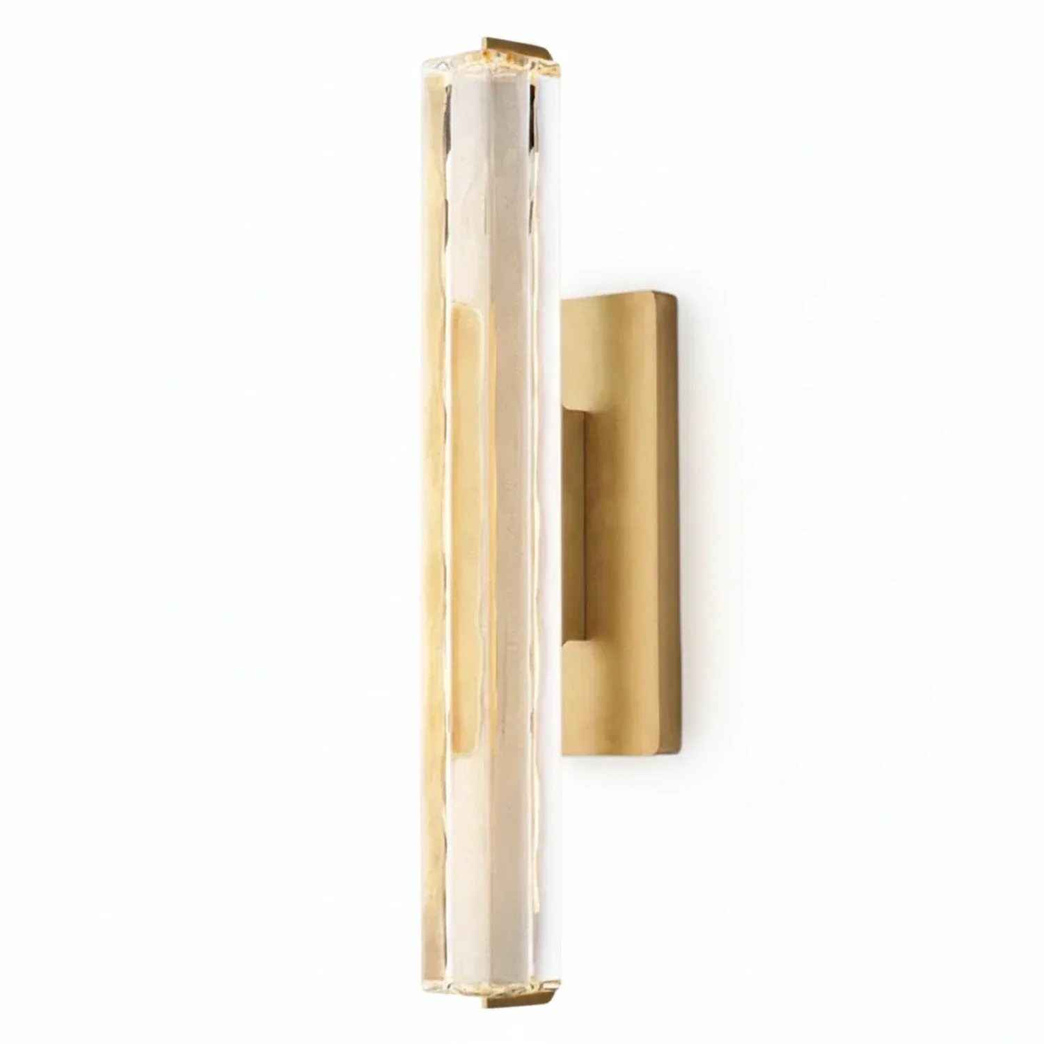 Audubonne Minimalist Crystal Column Sconce | wildoxy