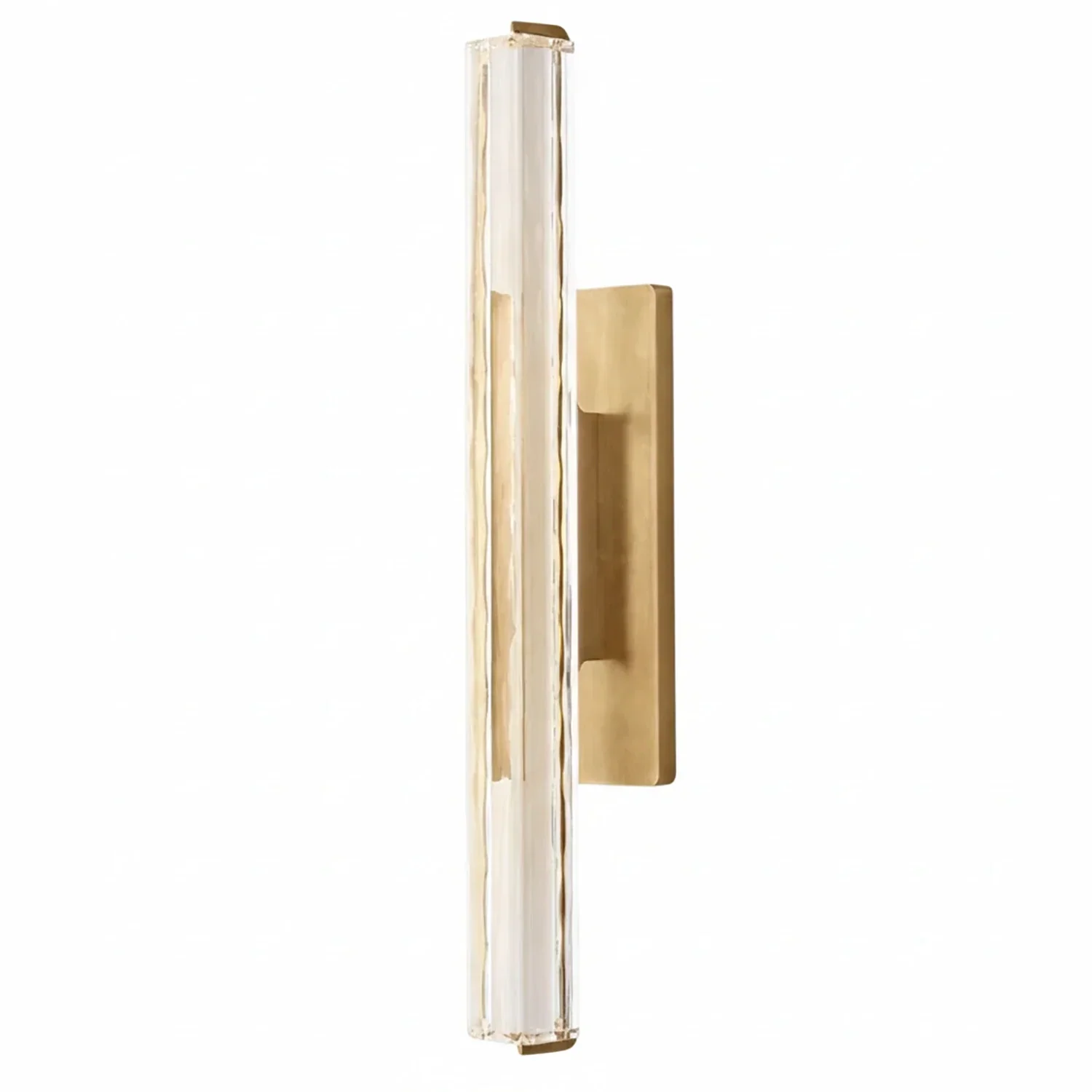 Audubonne Minimalist Crystal Column Sconce | wildoxy