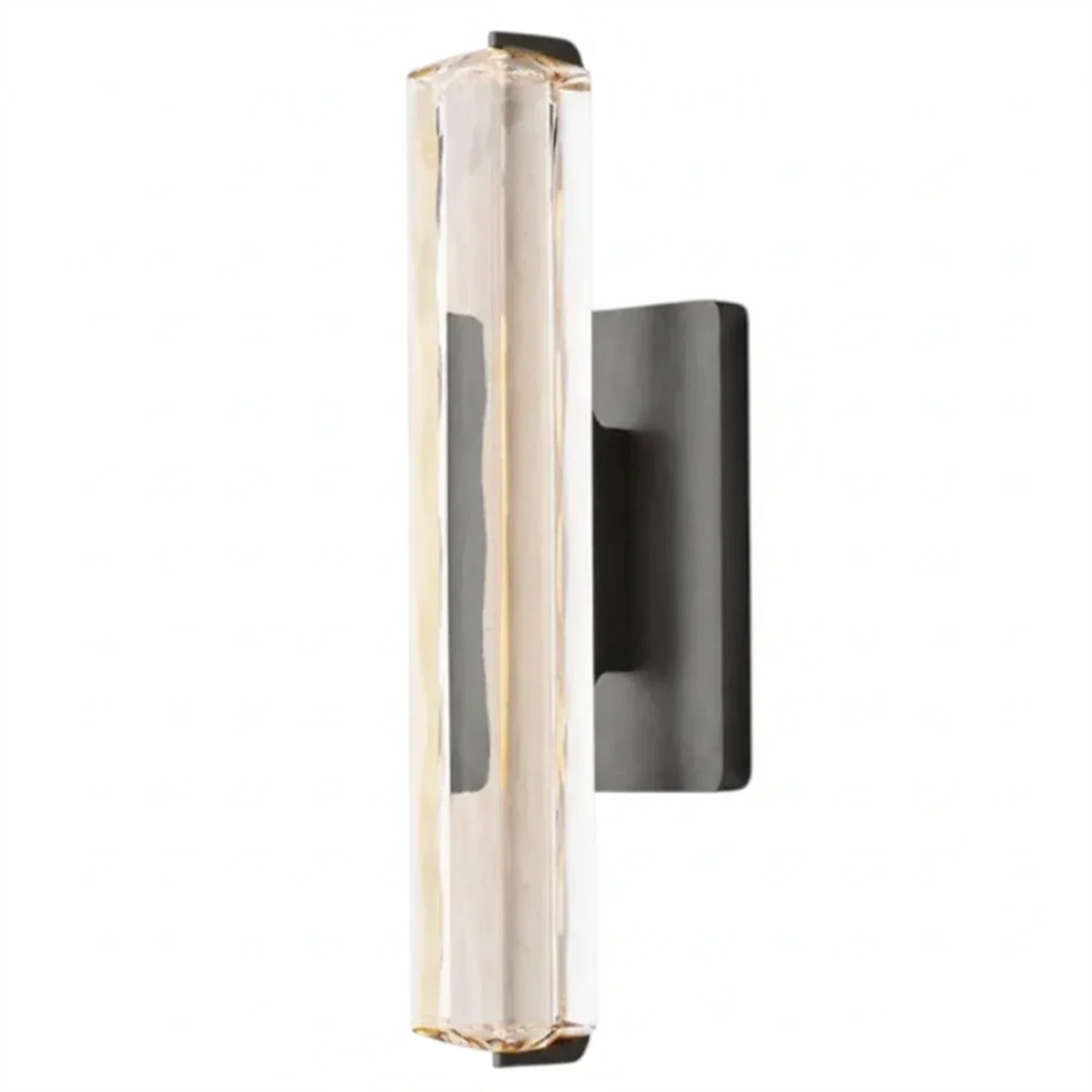 Audubonne Minimalist Crystal Column Sconce | wildoxy