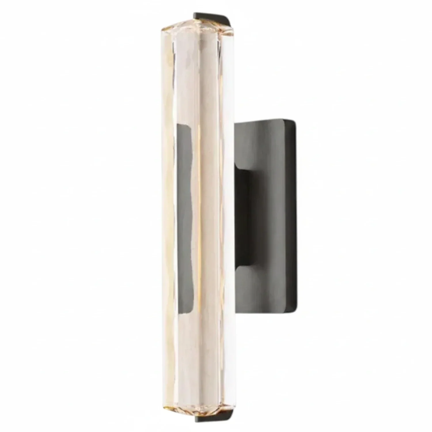 Audubonne Minimalist Crystal Column Sconce | wildoxy