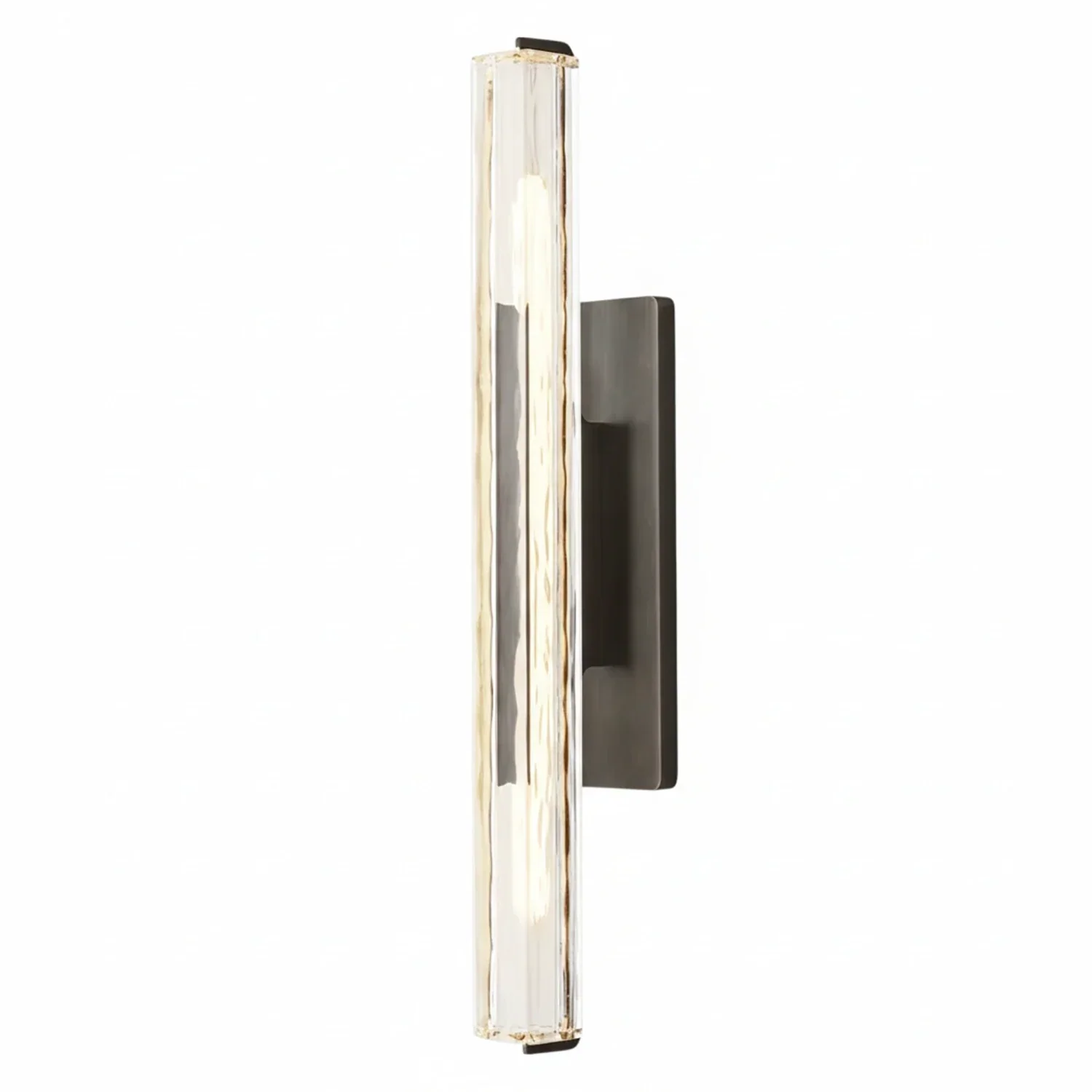 Audubonne Minimalist Crystal Column Sconce | wildoxy