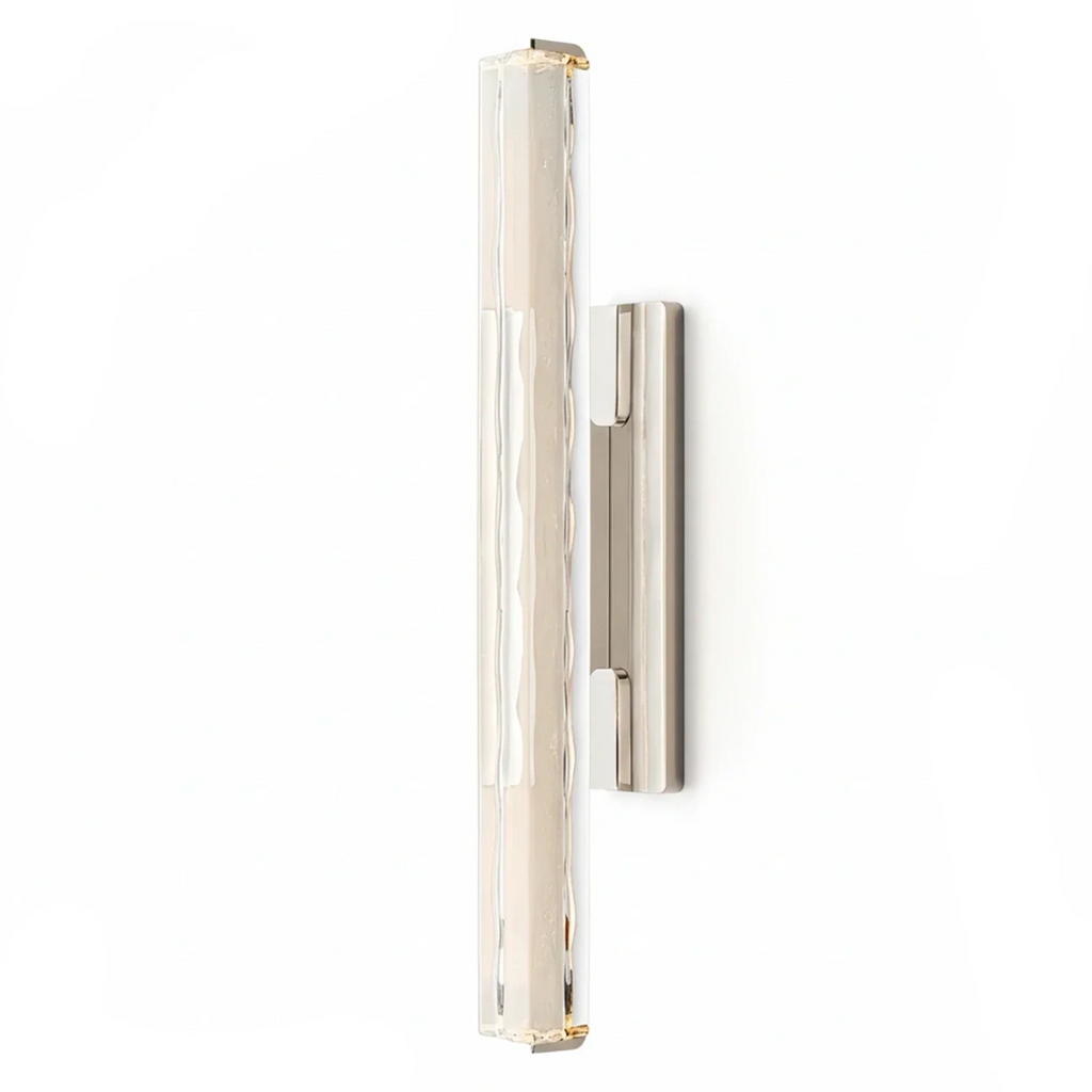 Audubonne Minimalist Crystal Column Sconce | wildoxy