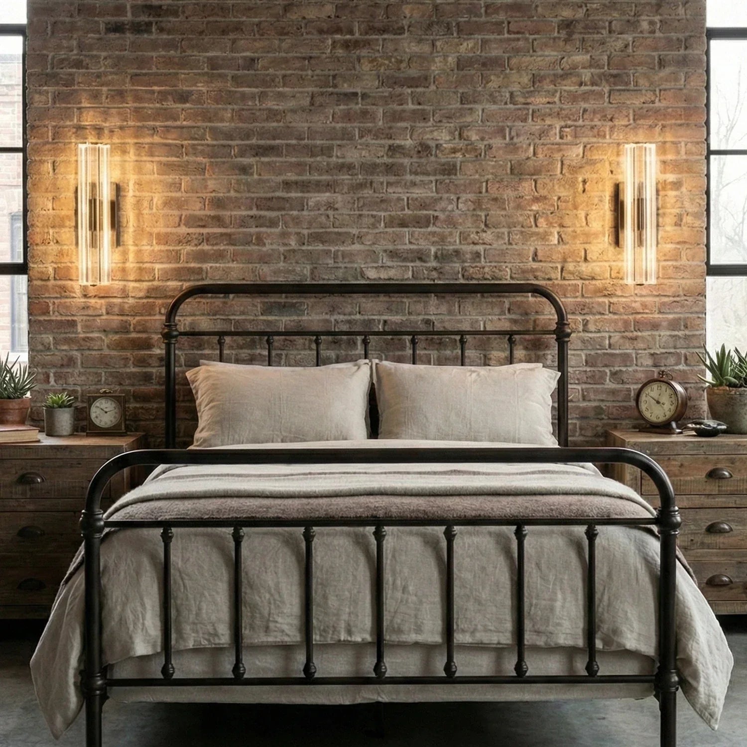 Audubonne Minimalist Crystal Column Sconce | wildoxy