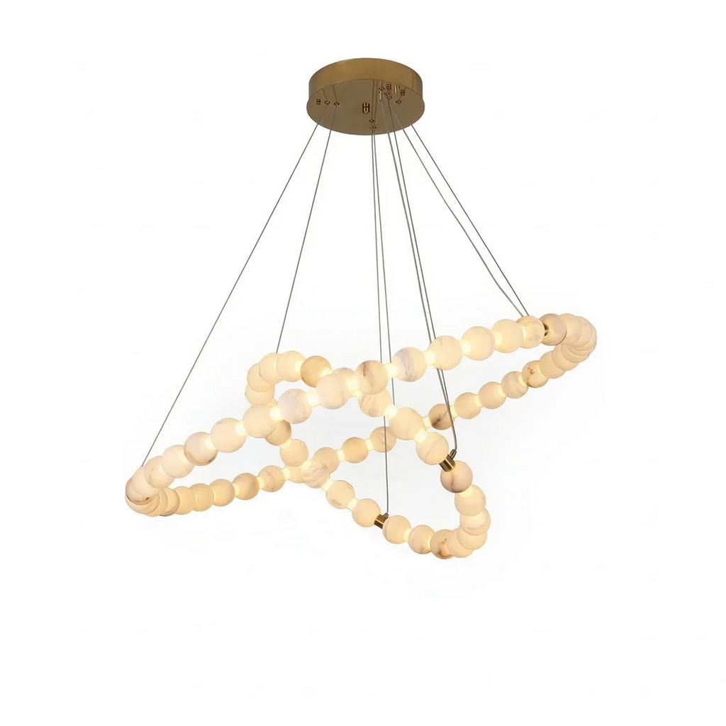 Aura Alabaster Orb Chandelier | wildoxy