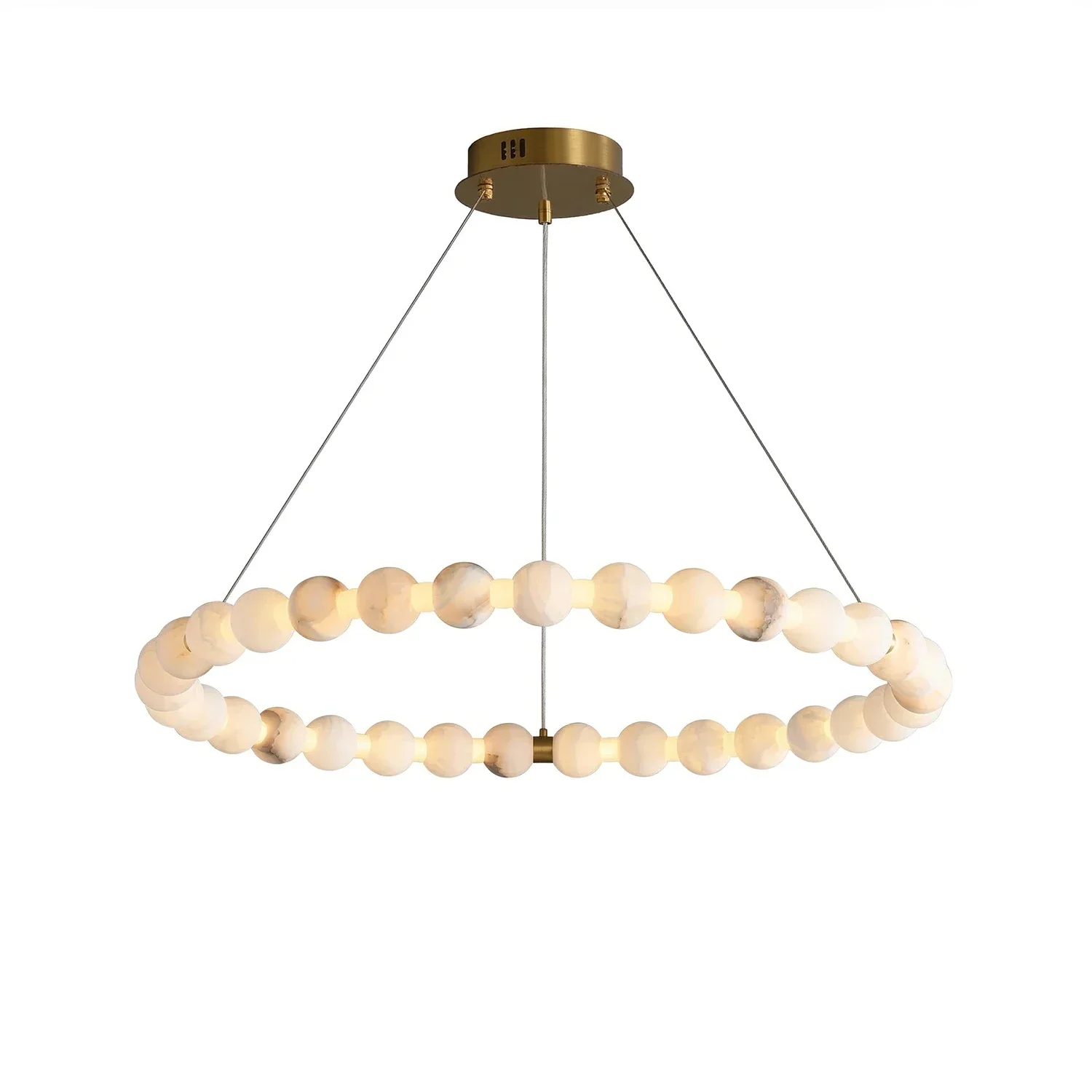Aura Alabaster Orb Chandelier | wildoxy