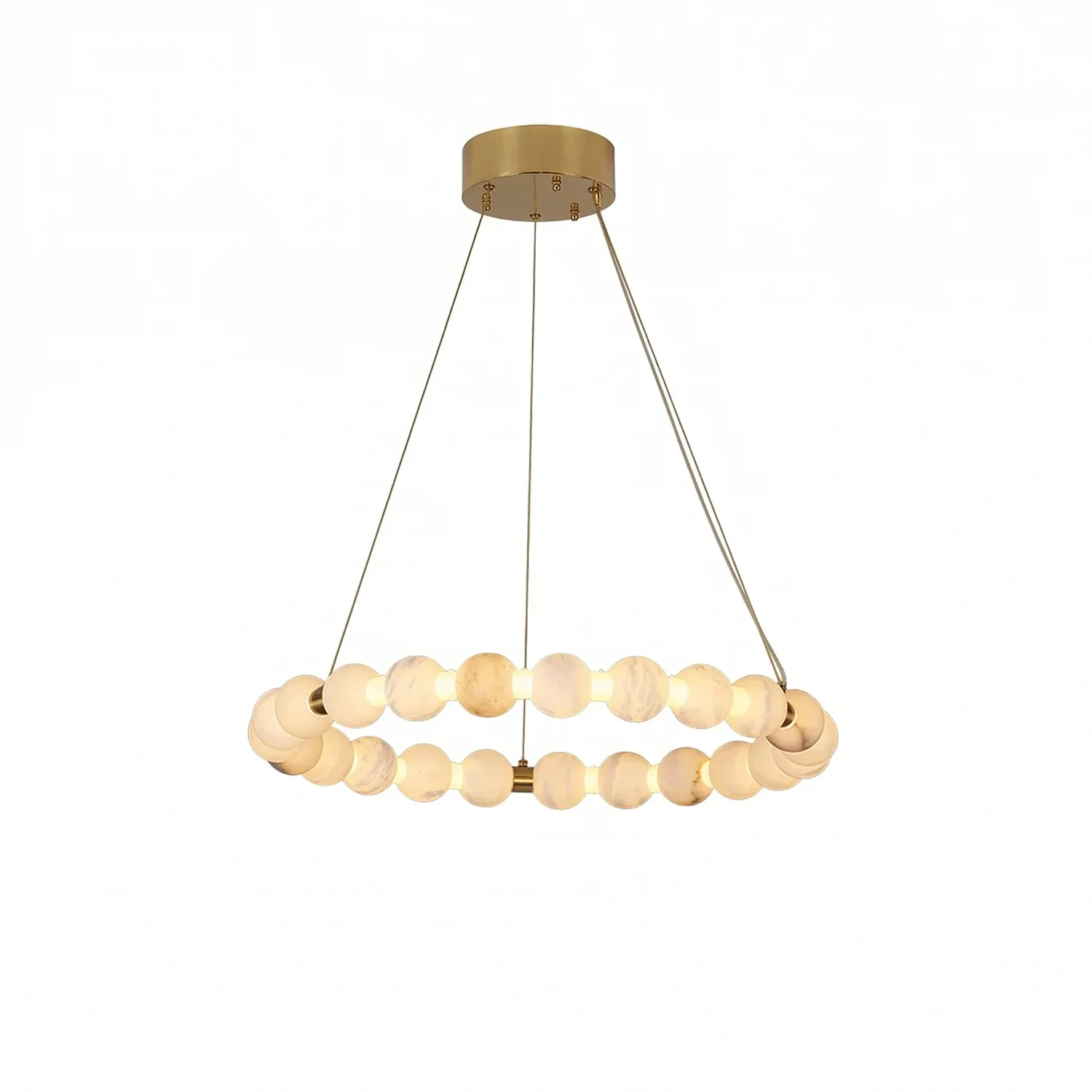 Aura Alabaster Orb Chandelier | wildoxy