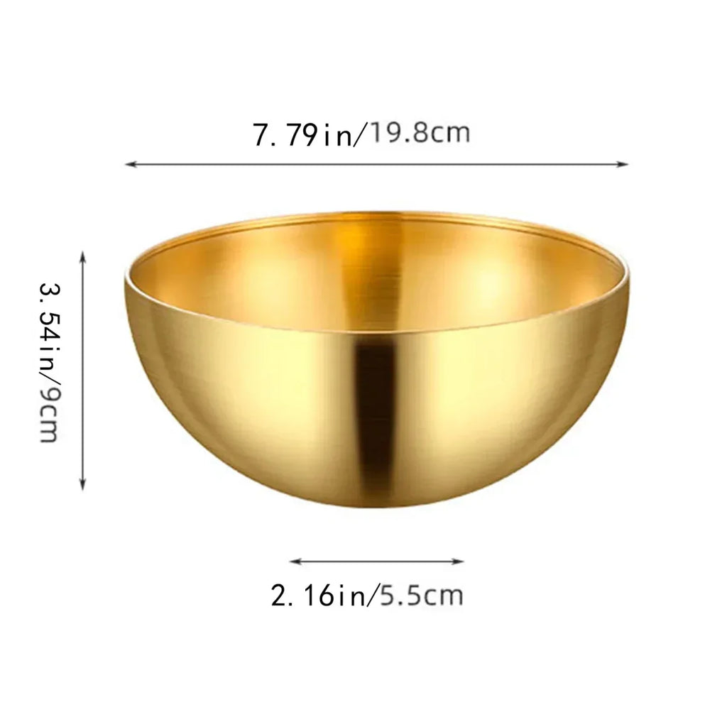 קערת הגשה גדולה מנירוסטה AURABOWL