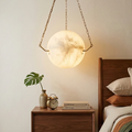 Aurelia Alabaster Sphere Suspension Pendant | wildoxy