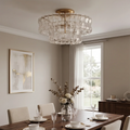 Aurelia Handcrafted Wave Ribbon Glass Ceiling Light | wildoxy