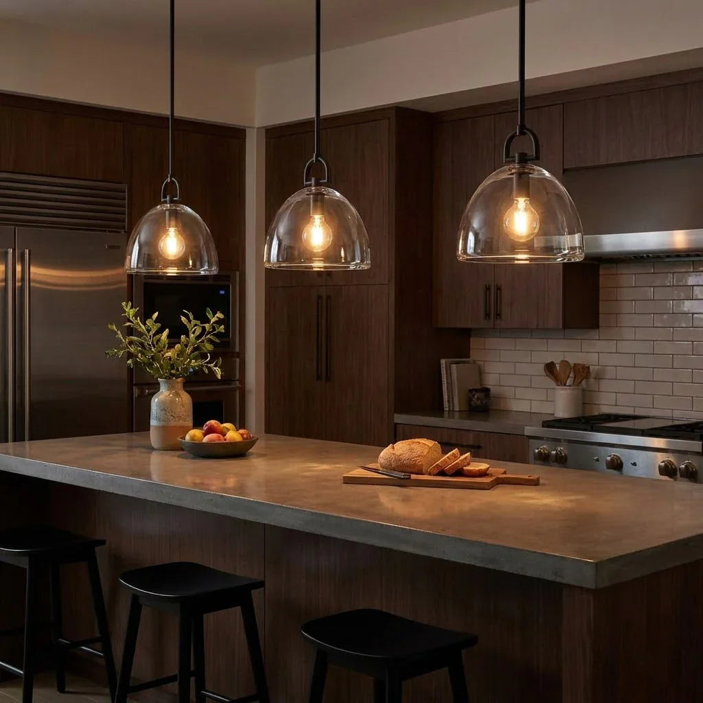 Auric Round Pendant Light | wildoxy