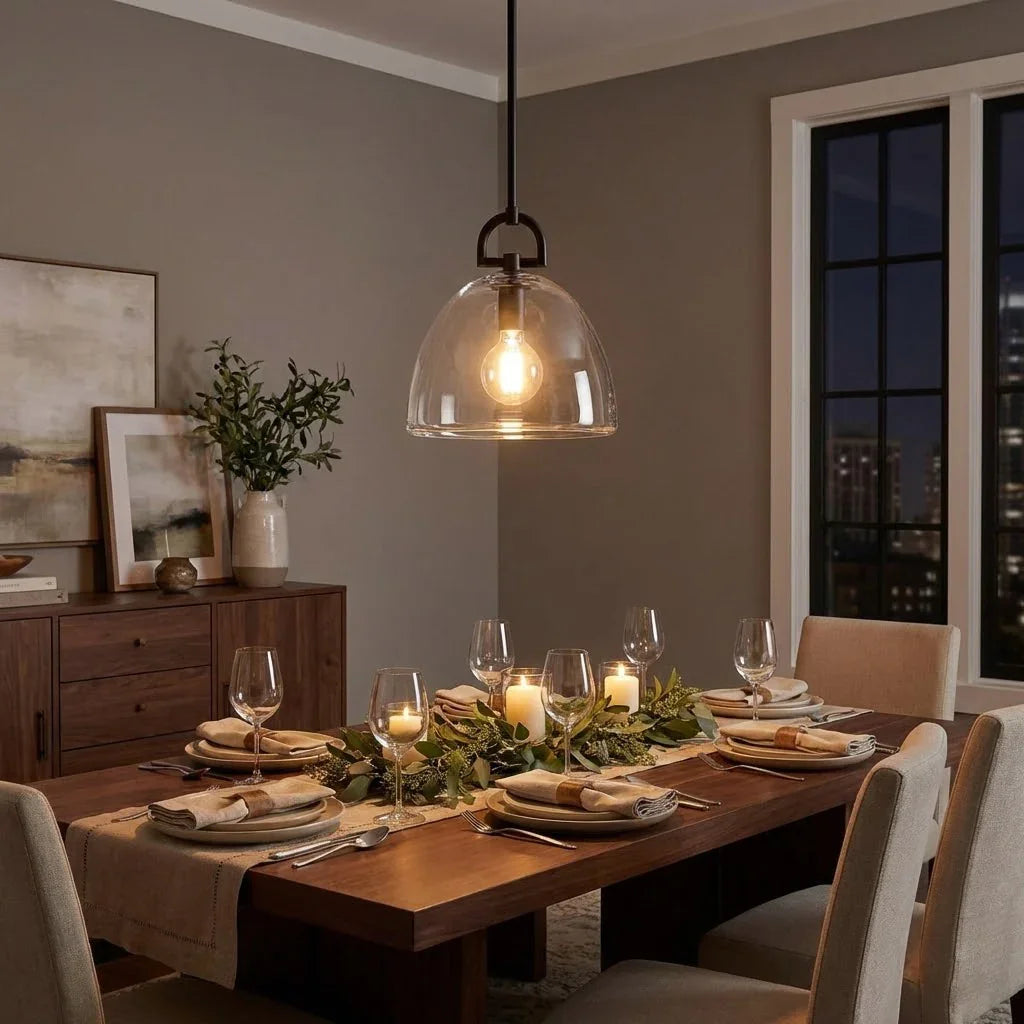 Auric Round Pendant Light | wildoxy