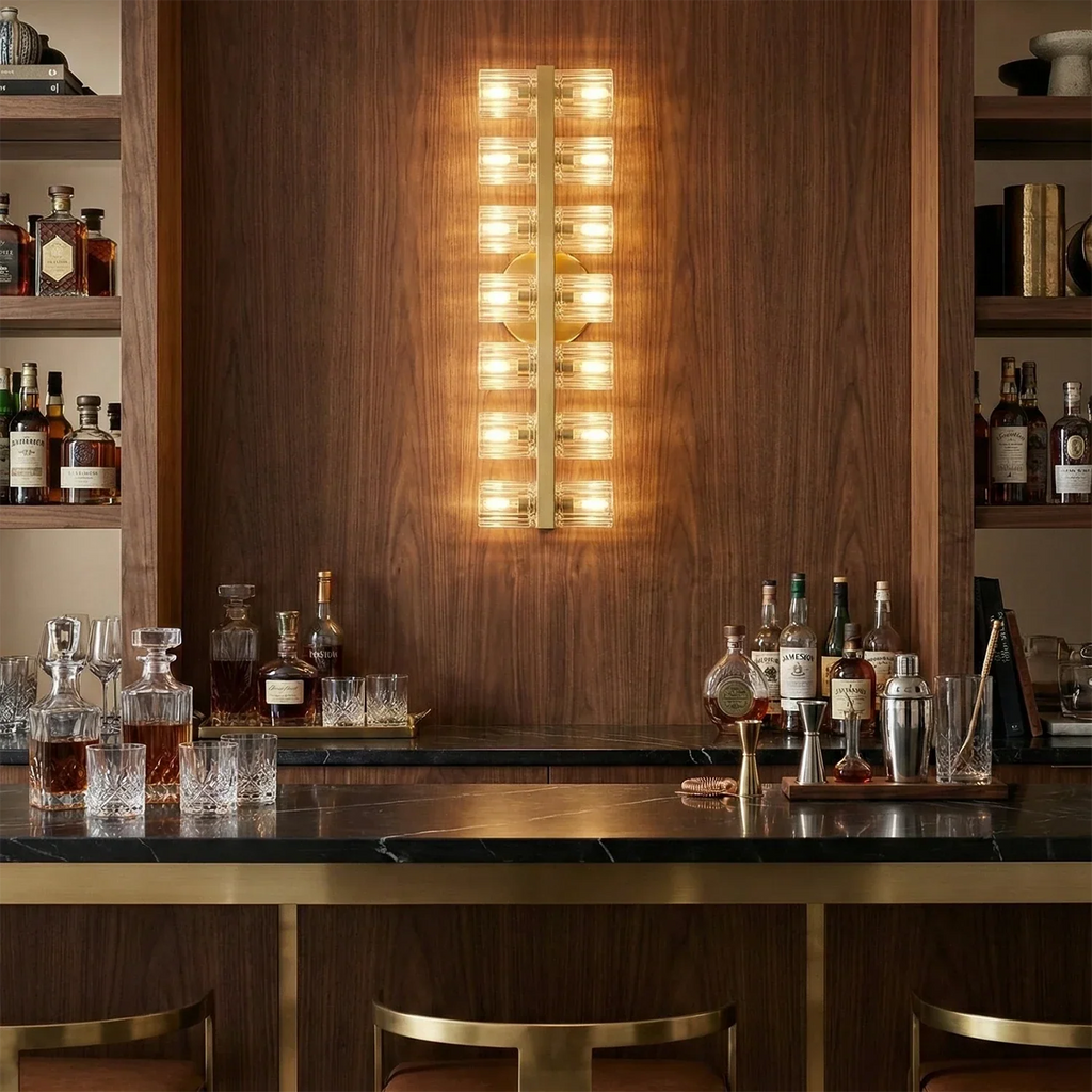 Aurora Glass Cup Sconce | wildoxy