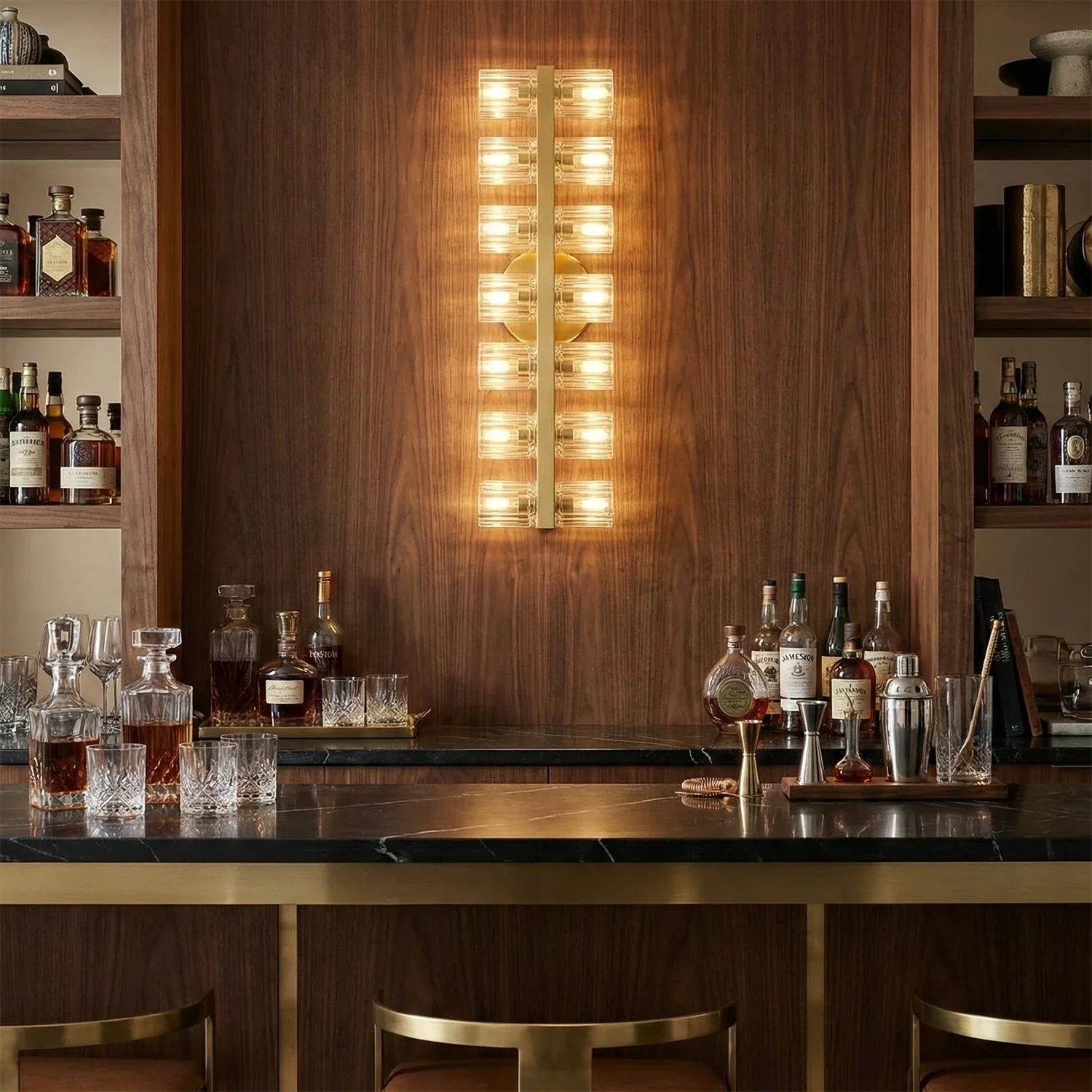 Aurora Glass Cup Sconce | wildoxy