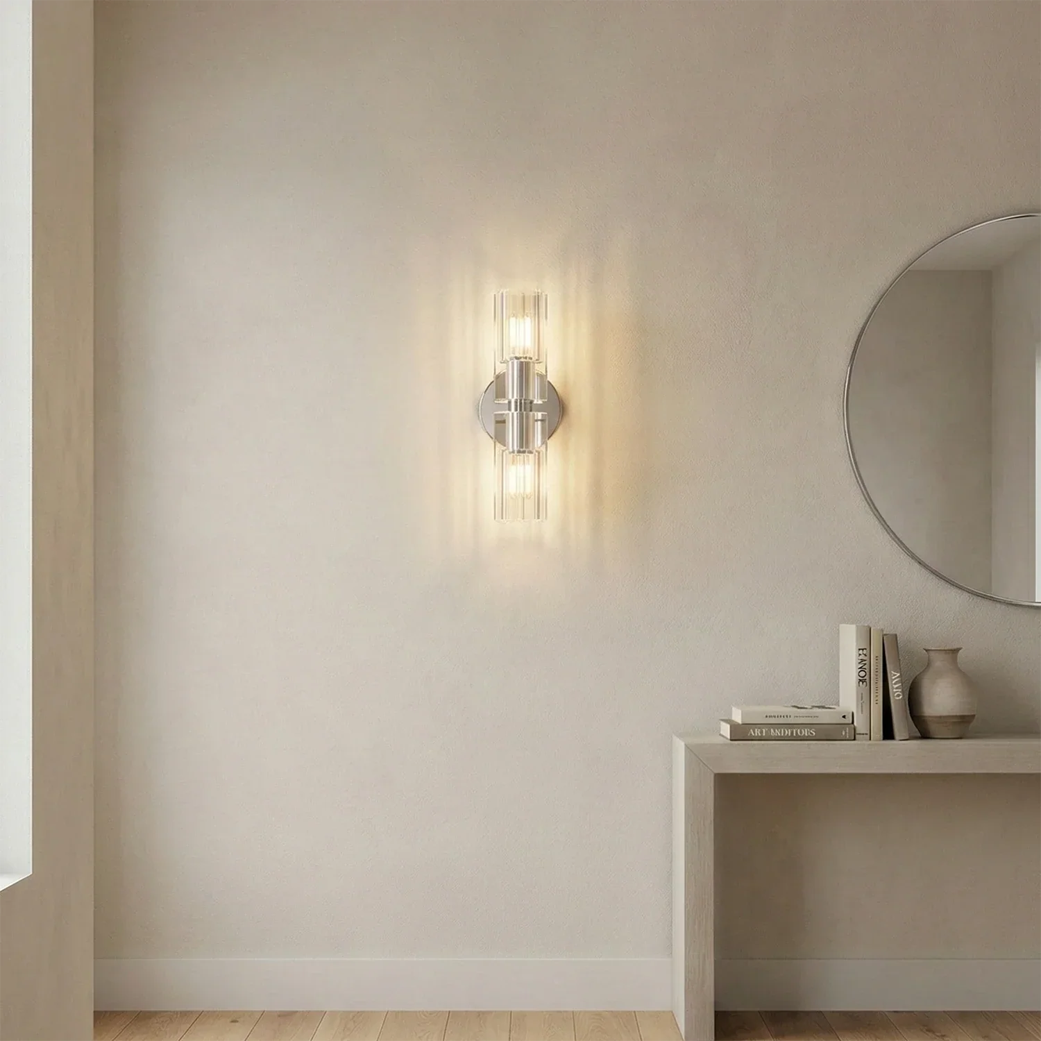 Aurora Glass Cup Sconce | wildoxy