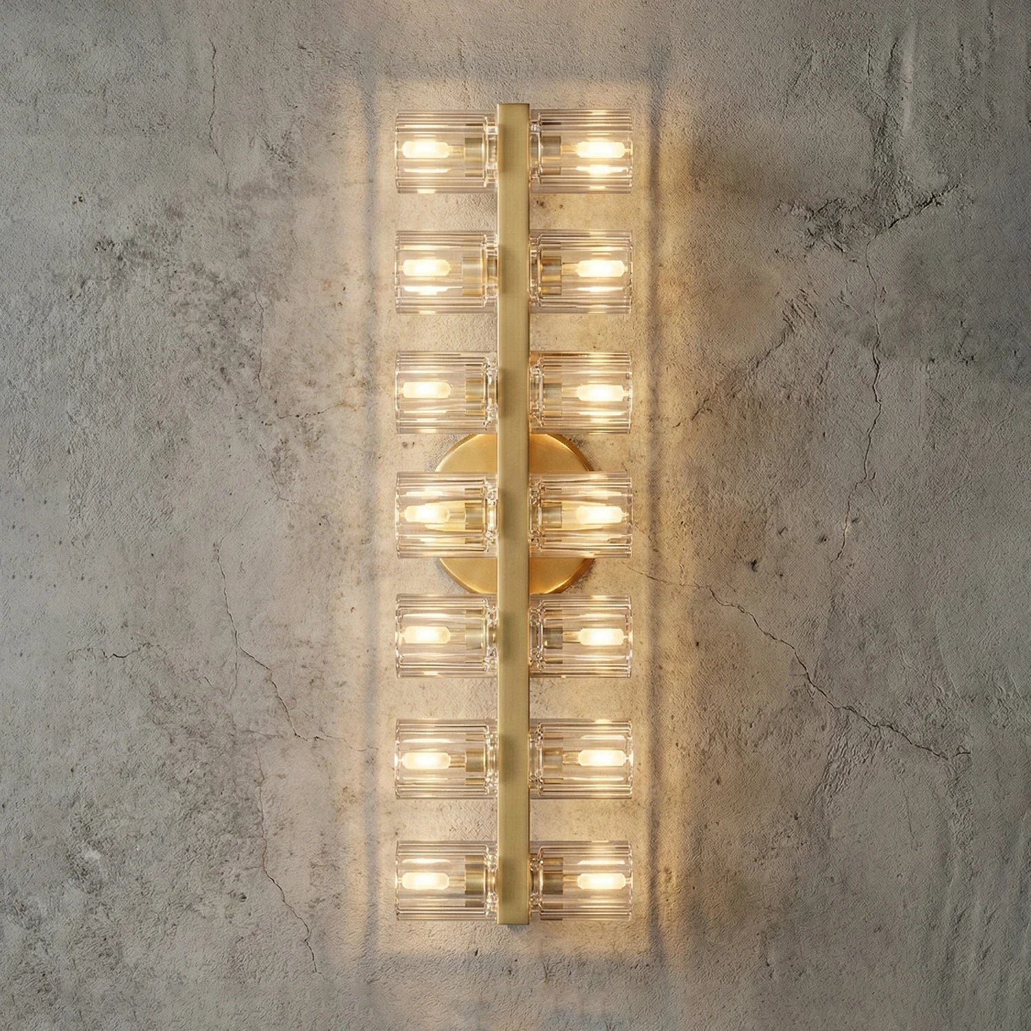 Aurora Glass Cup Sconce | wildoxy
