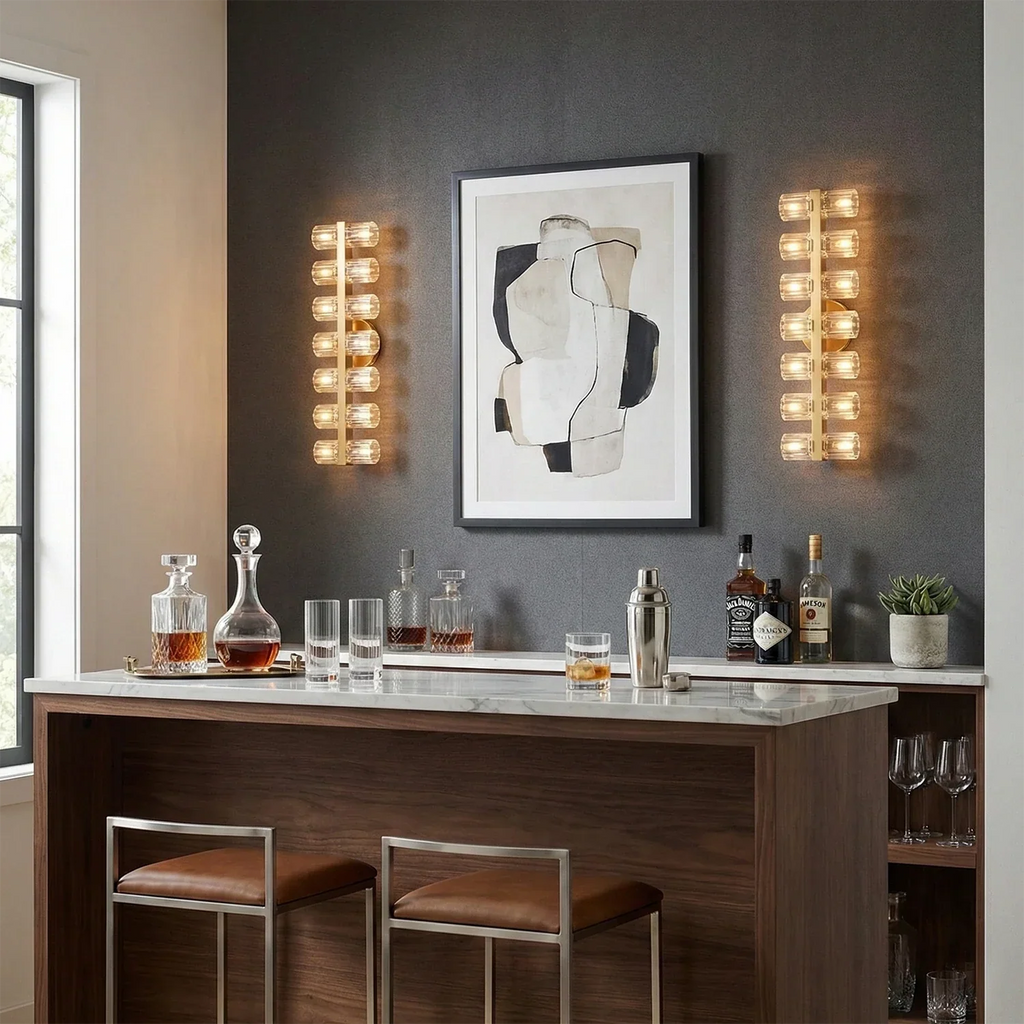 Aurora Glass Cup Sconce | wildoxy