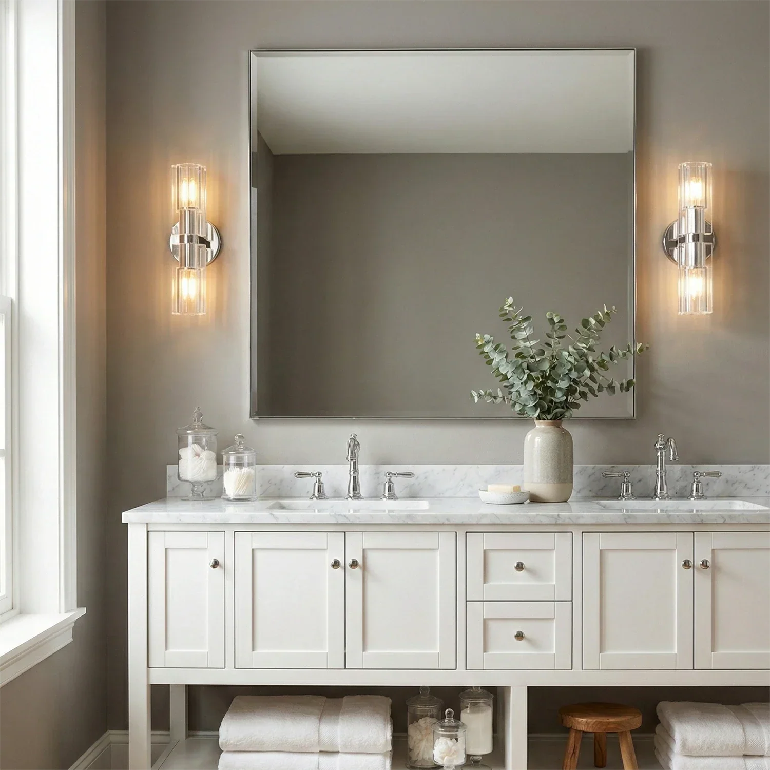 Aurora Glass Cup Sconce | wildoxy
