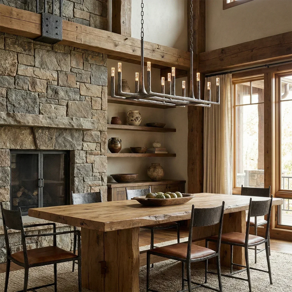 Avarit Forged Round Chandelier | wildoxy