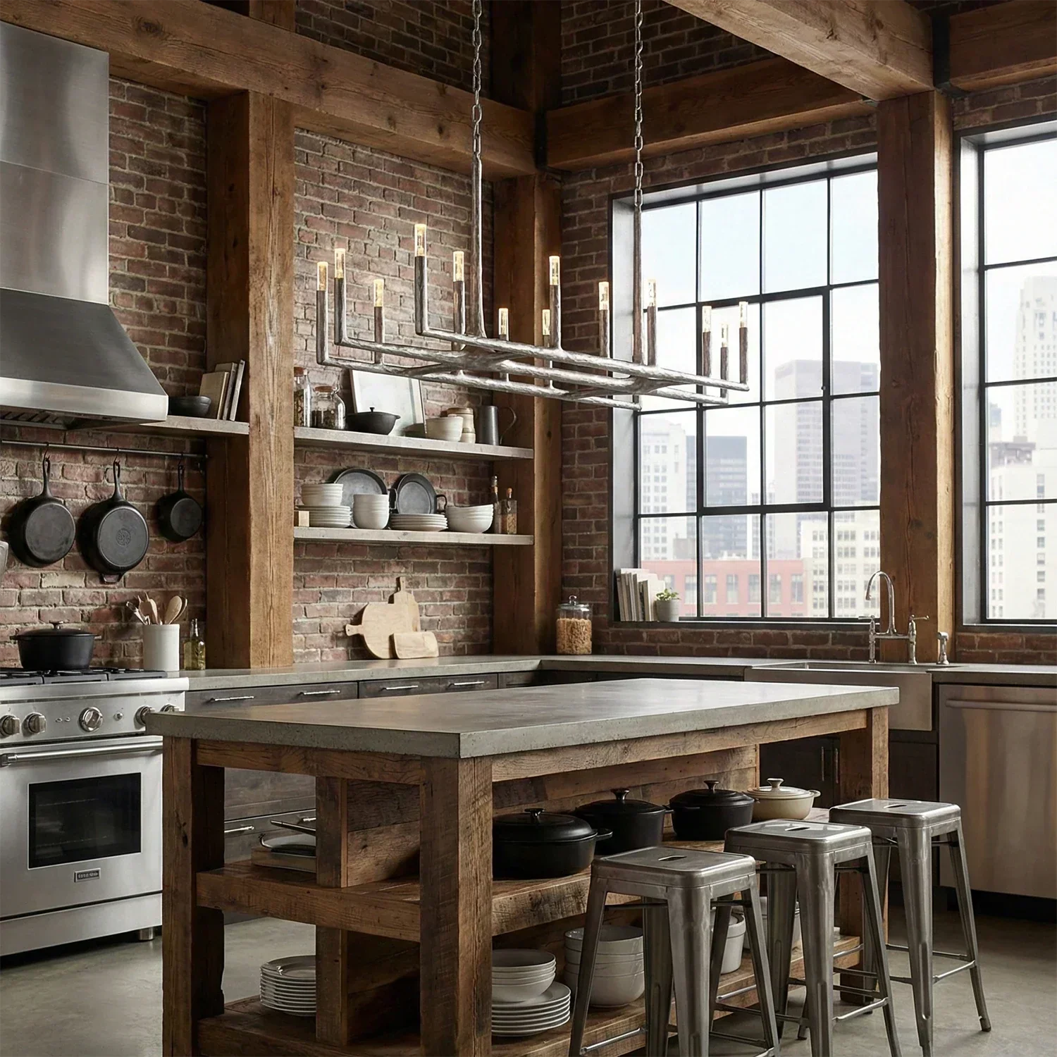 Avarit Forged Round Chandelier | wildoxy