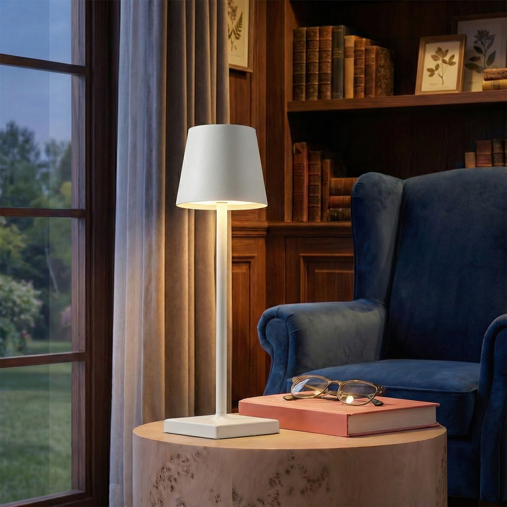 Control Dimmable Rechargeable LED Table Lamp - Wildoxy