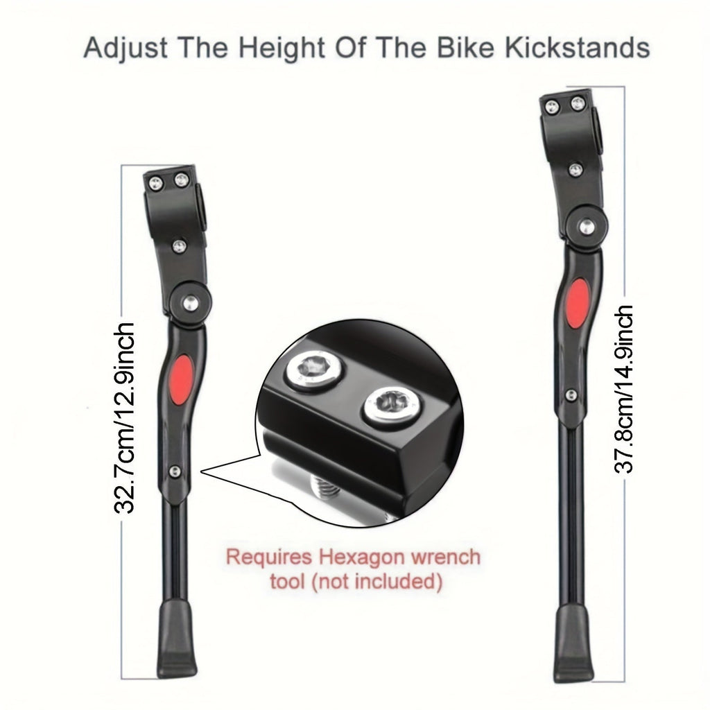Cric universal reglabil pentru bicicletă — Suport stabil