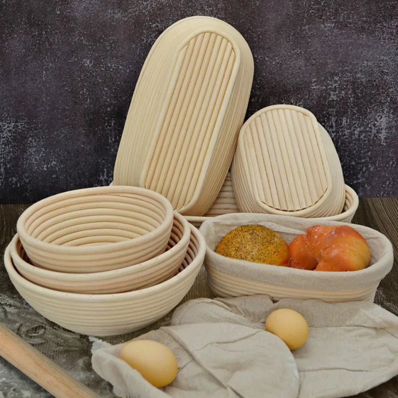 Bakehaven handgefertigter Gärkorb aus Rattan