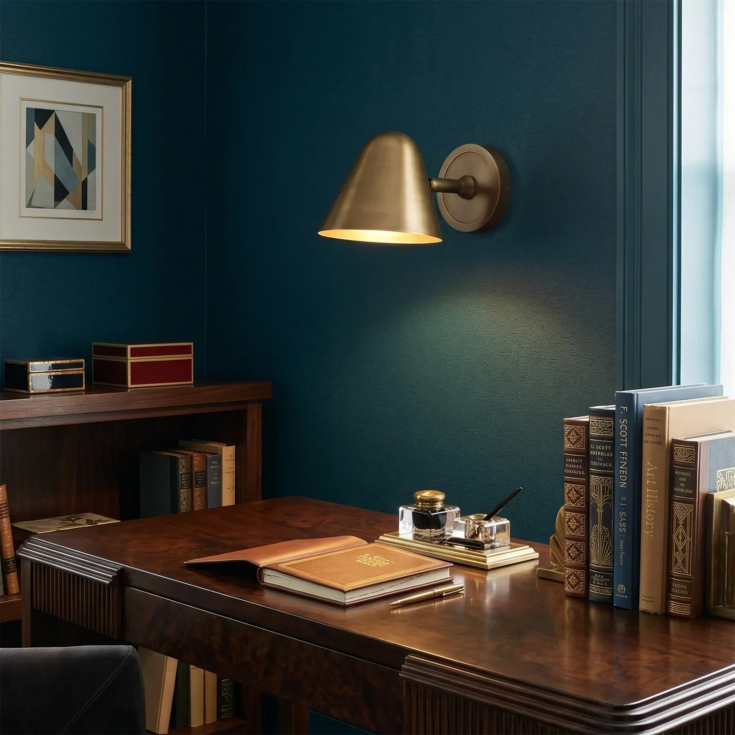Ballstonn Brass Wall Light | wildoxy