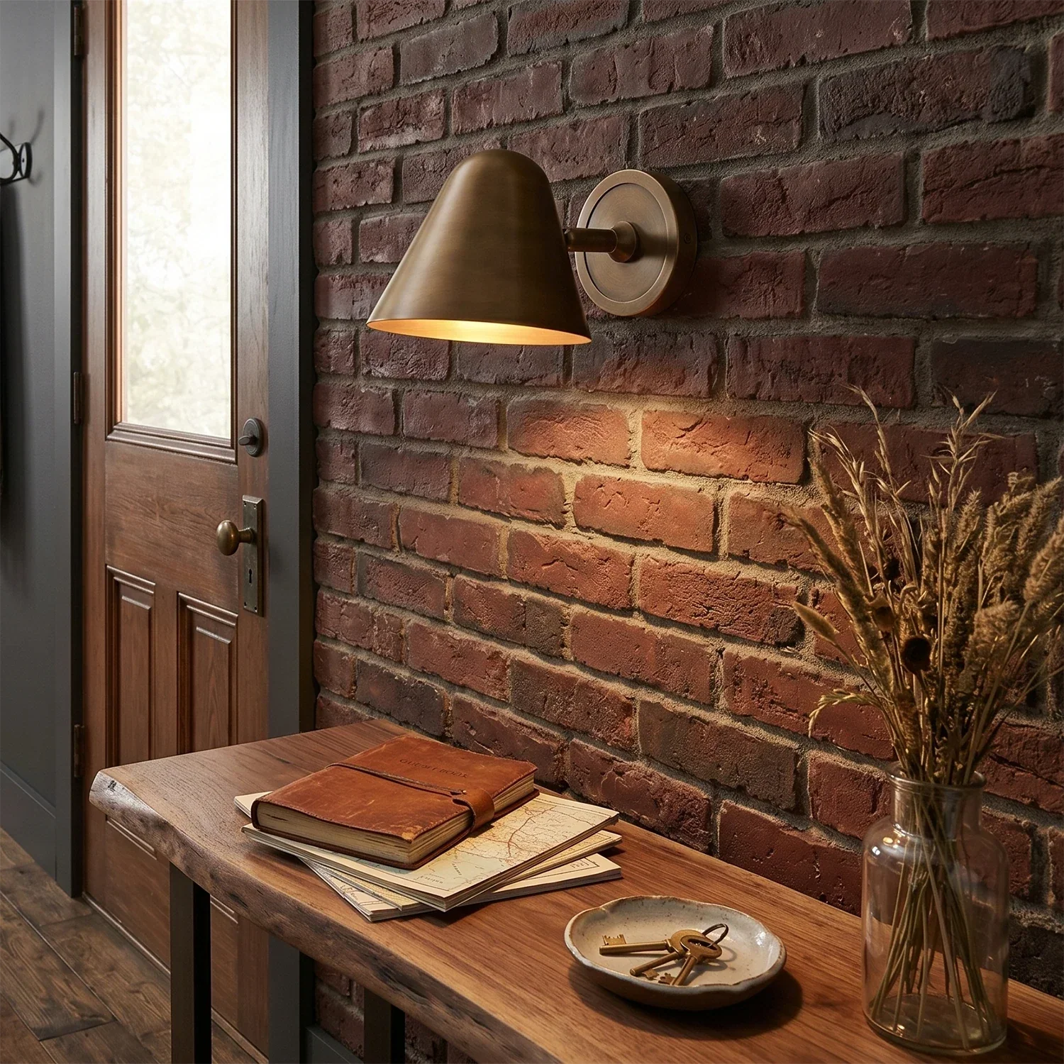Ballstonn Brass Wall Light | wildoxy