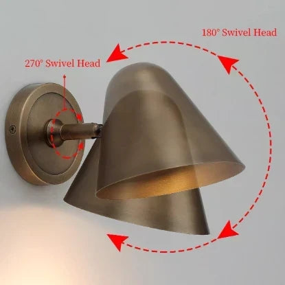 Ballstonn Brass Wall Light | wildoxy