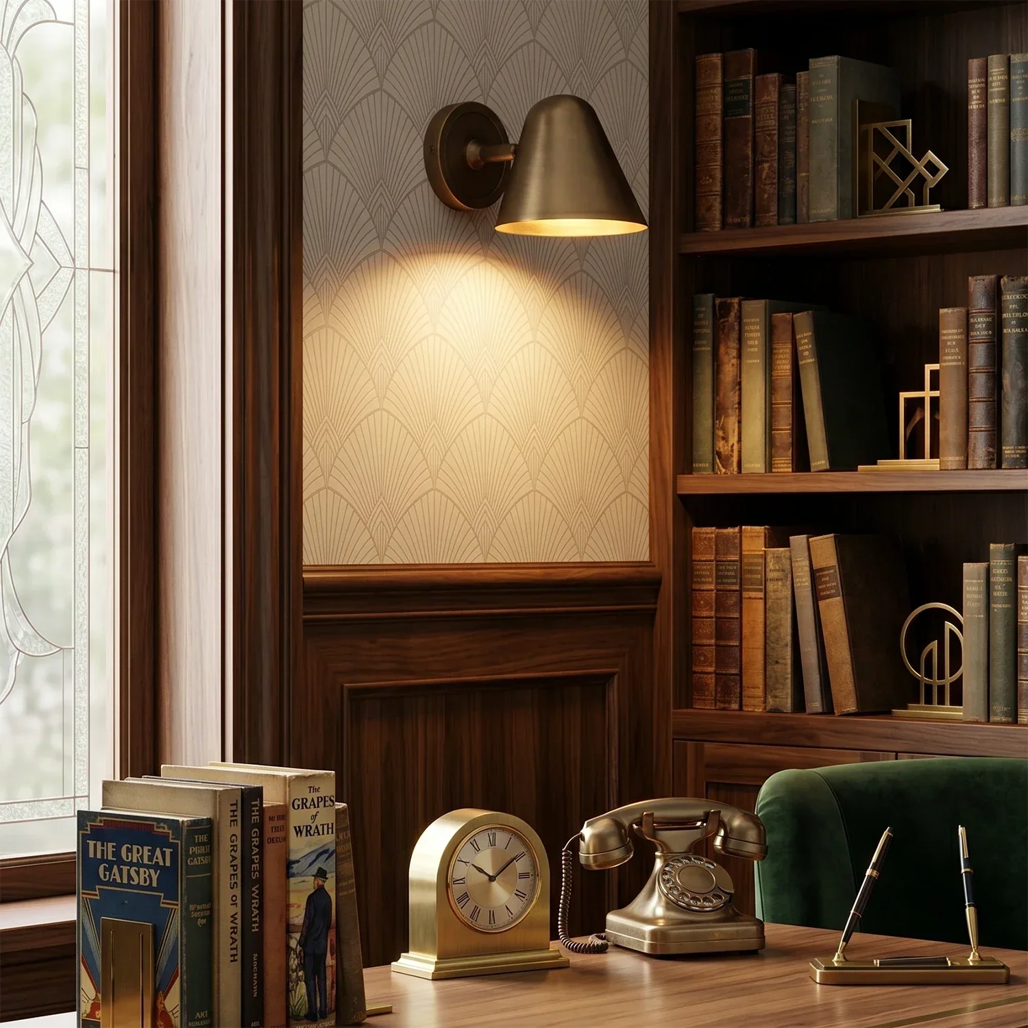 Ballstonn Brass Wall Light | wildoxy