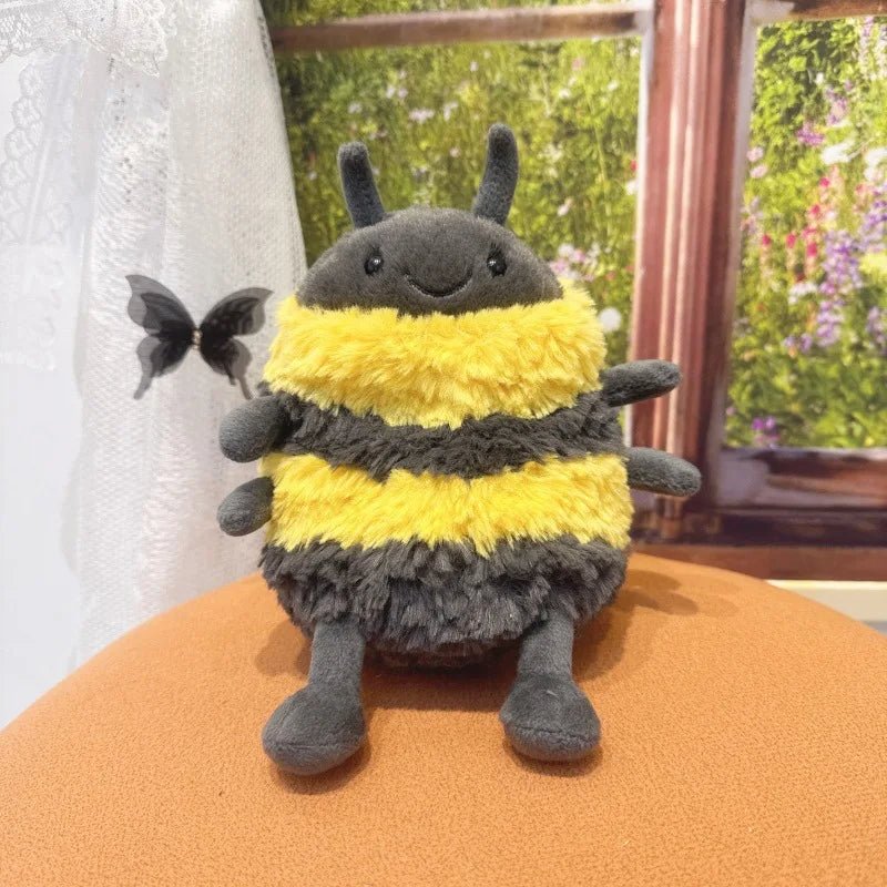 BEEBRIGHT puha plüss méhecskefigura — 16 cm-es, puha, kompakt kialakítás
