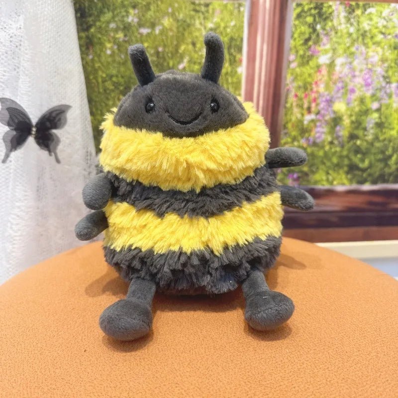 BEEBRIGHT puha plüss méhecskefigura — 16 cm-es, puha, kompakt kialakítás