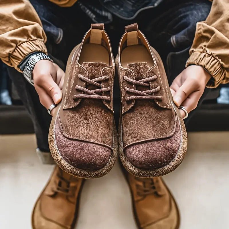 Bellator Chaussures en cuir fabriquées à la main — système de soutien orthopédique, confort toute la journée