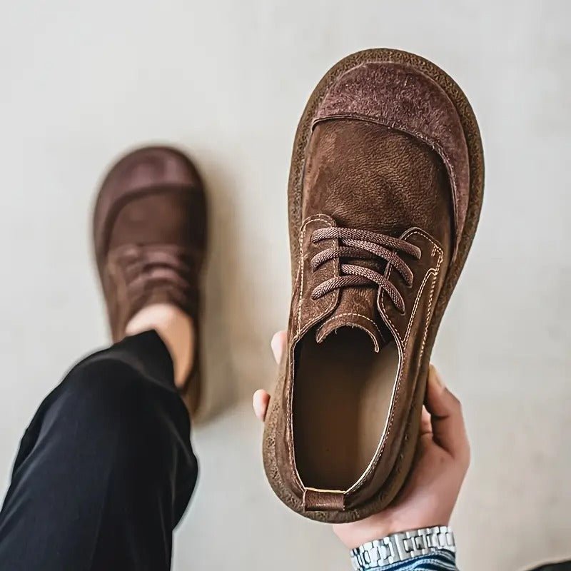 Bellator Chaussures en cuir fabriquées à la main — système de soutien orthopédique, confort toute la journée