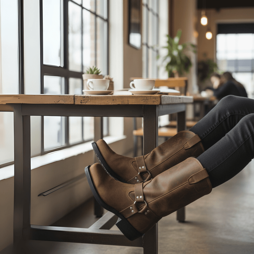 Botas de arnés Blackforge para hombre de 11 pulgadas — Cuero impermeable
