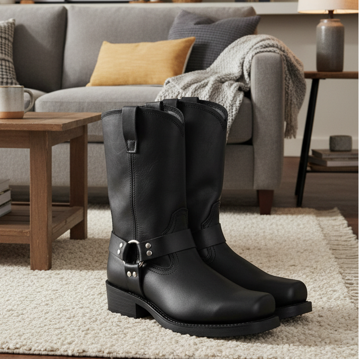 Botas de arnés Blackforge para hombre de 11 pulgadas — Cuero impermeable
