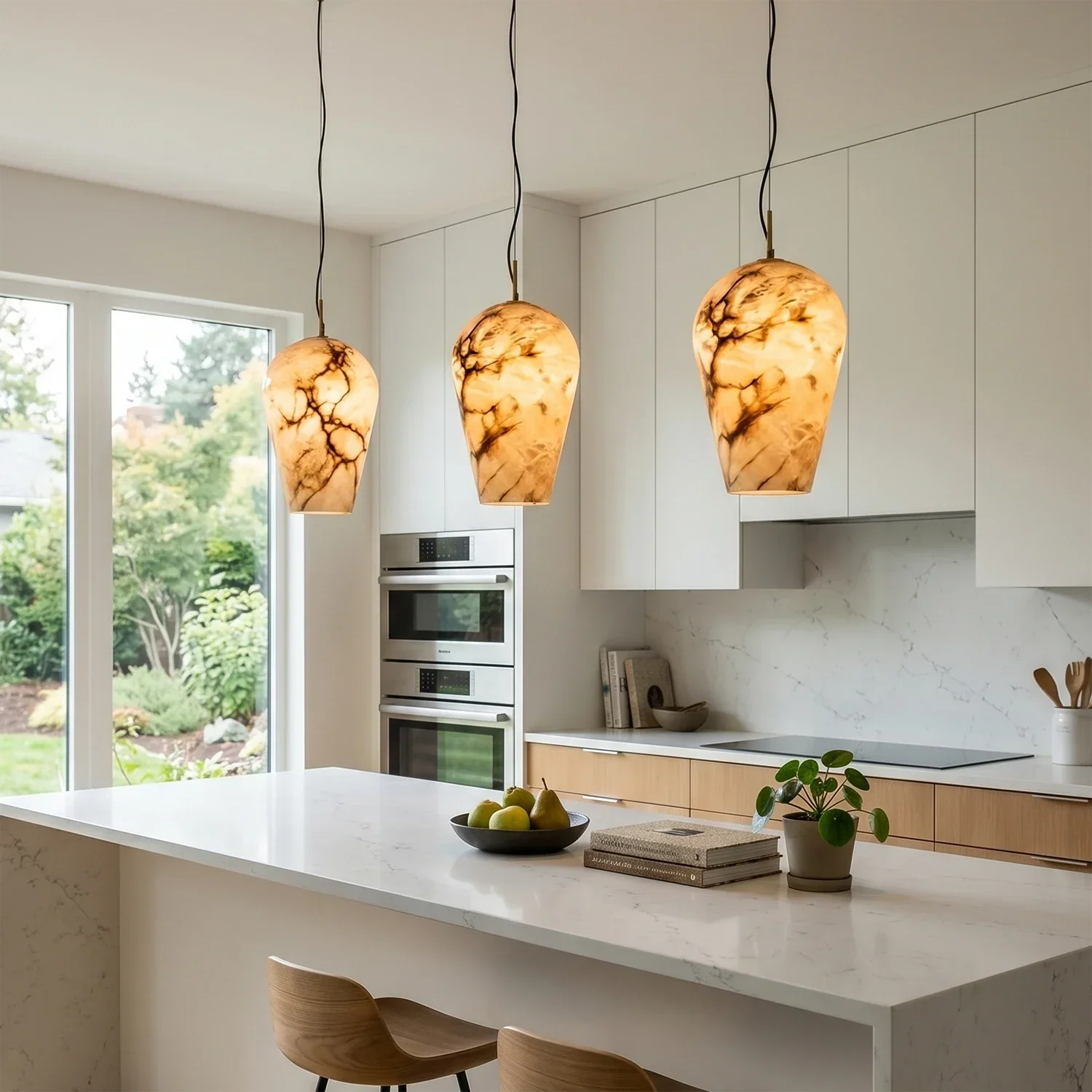 Blimp Alabaster Pendant | wildoxy