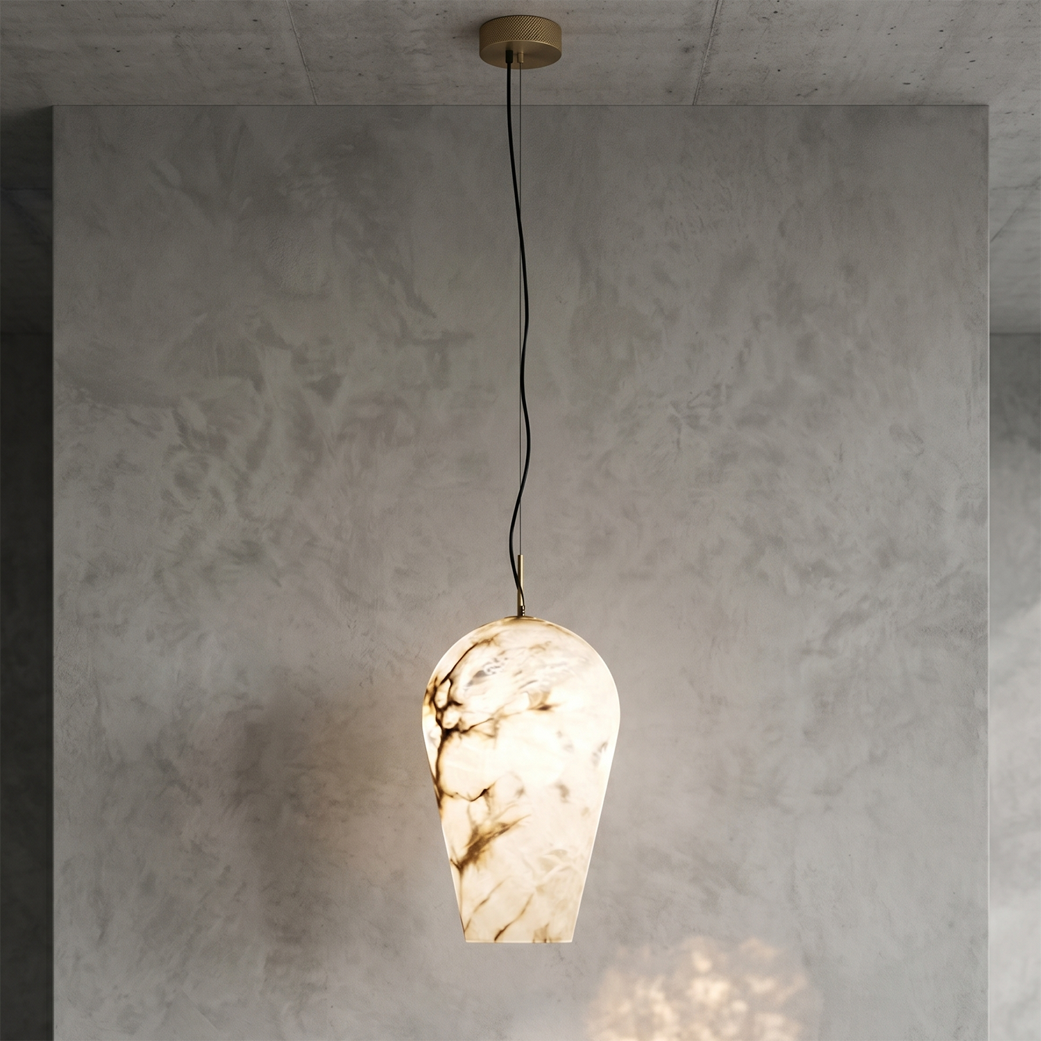 Blimp Alabaster Pendant | wildoxy