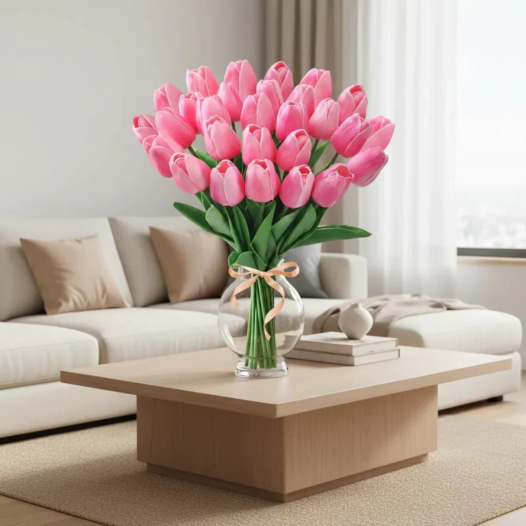 Bloomtouch Ρεαλιστικές τουλίπες κήπου με αληθινή υφή