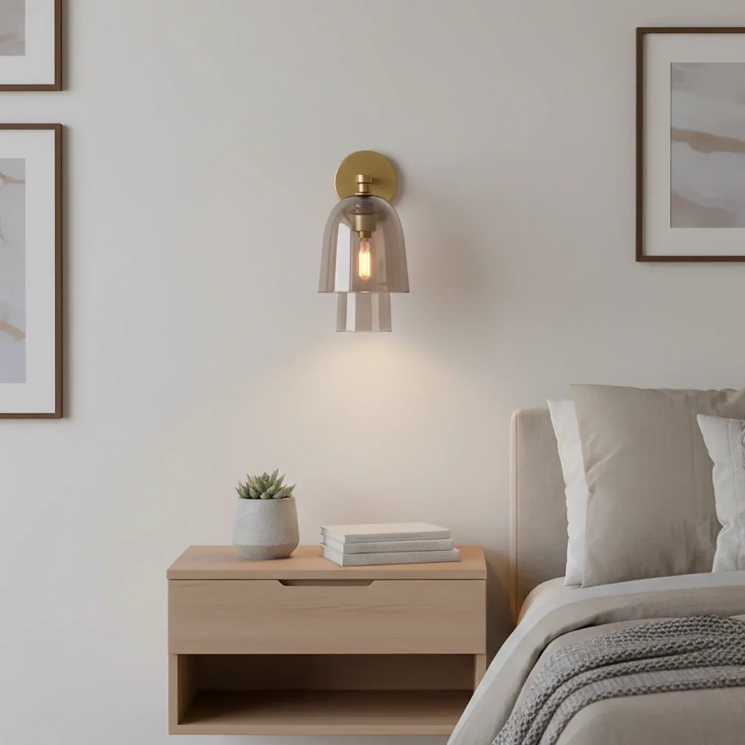 Bloomz Glass Flute Sconce | wildoxy