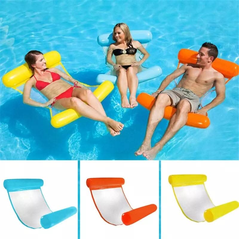 Lit de piscine flottant gonflable et matelas pneumatique