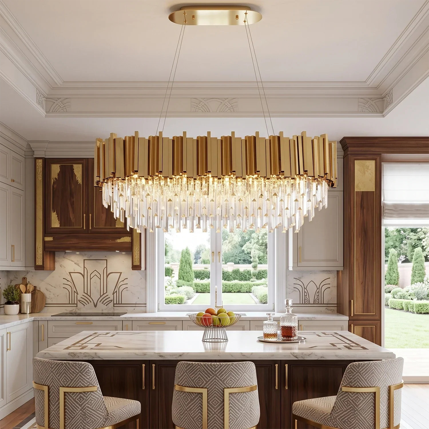 Bourbons Alphonsus Crystal Chandelier | wildoxy